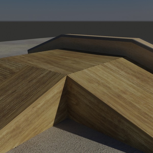 3d model funbox skate - Funbox Ramp & Mini by SuIXo